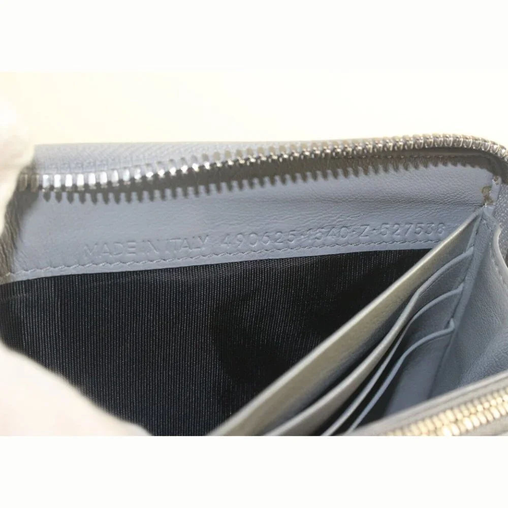 Balenciaga grey leather